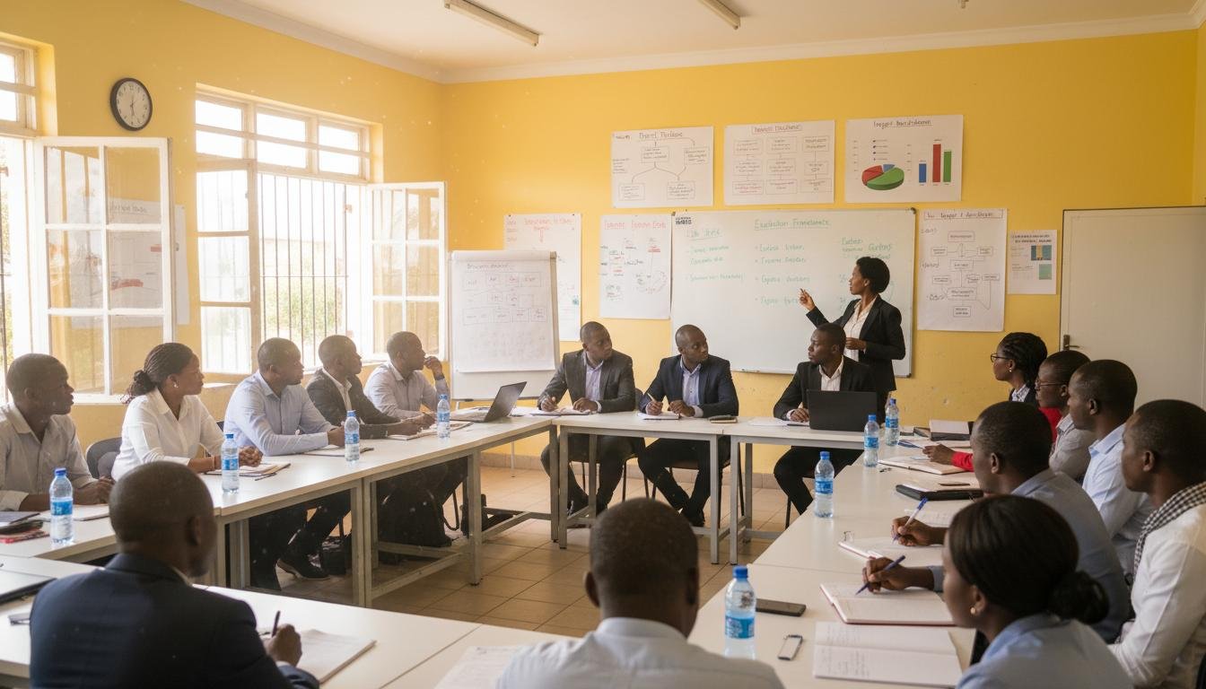 Formation en suivi-évaluation au profit des organisations locales du Sud-Kivu